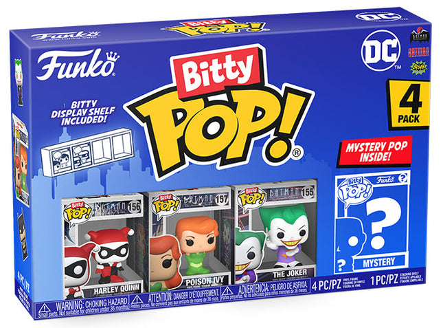 FUNKO BITTY POP 4 Pack DC Harley Quinn