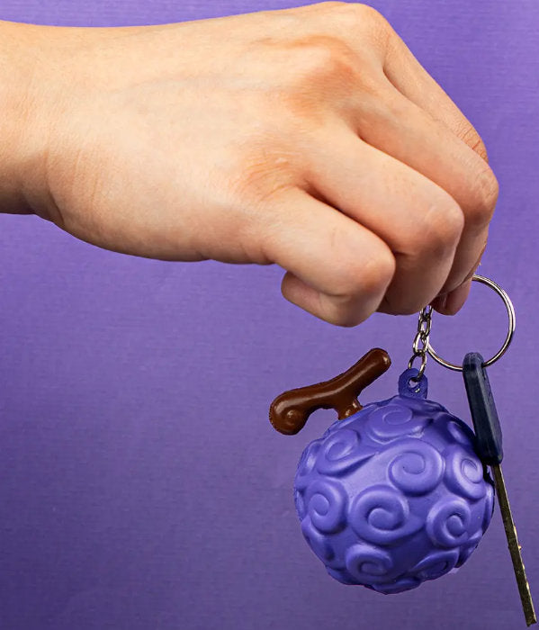 Portachiavi One Piece Gum Gum Fruit Squishy