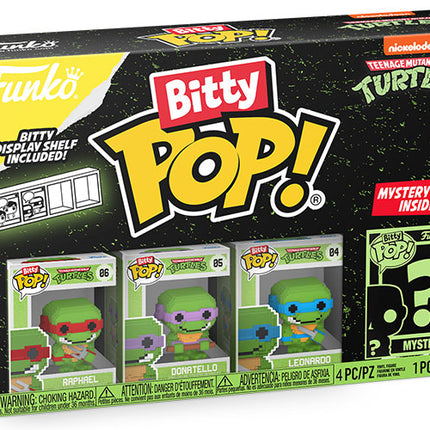 FUNKO BITTY POP 4 Pack TMNT Turtles 8-Bit
