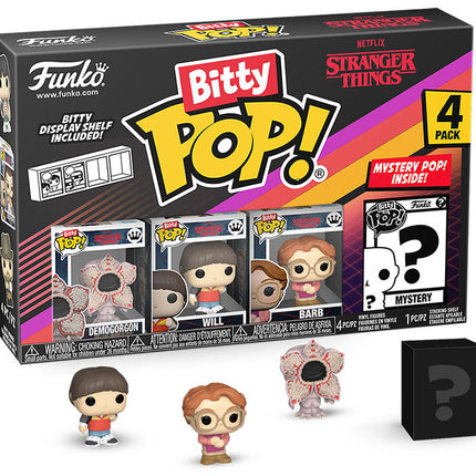 FUNKO BITTY POP 4 Pack Stranger Things Demogorgon