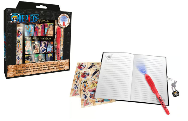 Agenda con Penna Magica One Piece The New World