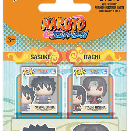 FUNKO BITTY POP 2 Pack Naruto Shippuden Sasuke & Itachi