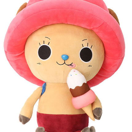 Peluche One Piece Chopper w/Ice Cream 45cm