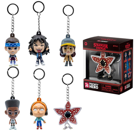 YuMe Portachiavi Stranger Things Pocket Hero 1pz Assortito