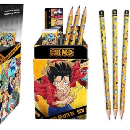 Set Cancelleria One Piece The New World con Portamatite