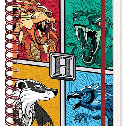 Taccuino A5 Harry Potter Hogwarts Houses