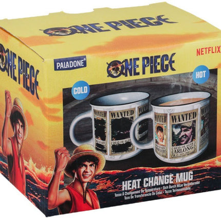 Paladone Tazza Cambia Colore One Piece Wanted