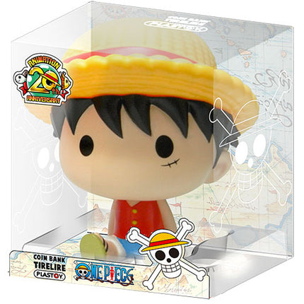 PLASTOY Salvadanaio Chibi One Piece Monkey D.Luffy
