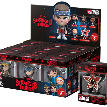 YuMe Portachiavi Stranger Things Pocket Hero 1pz Assortito