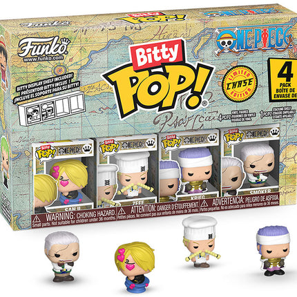FUNKO BITTY POP 4 Pack One Piece Sanji