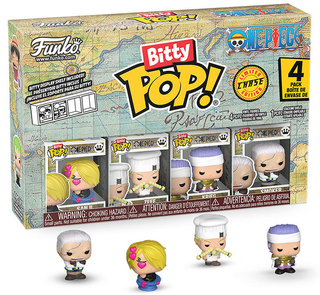FUNKO BITTY POP 4 Pack One Piece Sanji