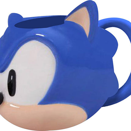 Tazza 3D Sonic The Hedgehog Face