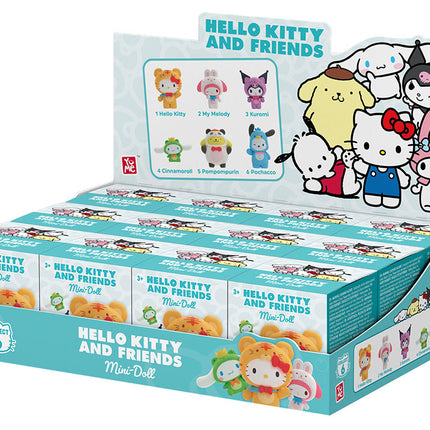 YuMe Hello Kitty Mini-Doll Forest Friends 1pz Assortimento